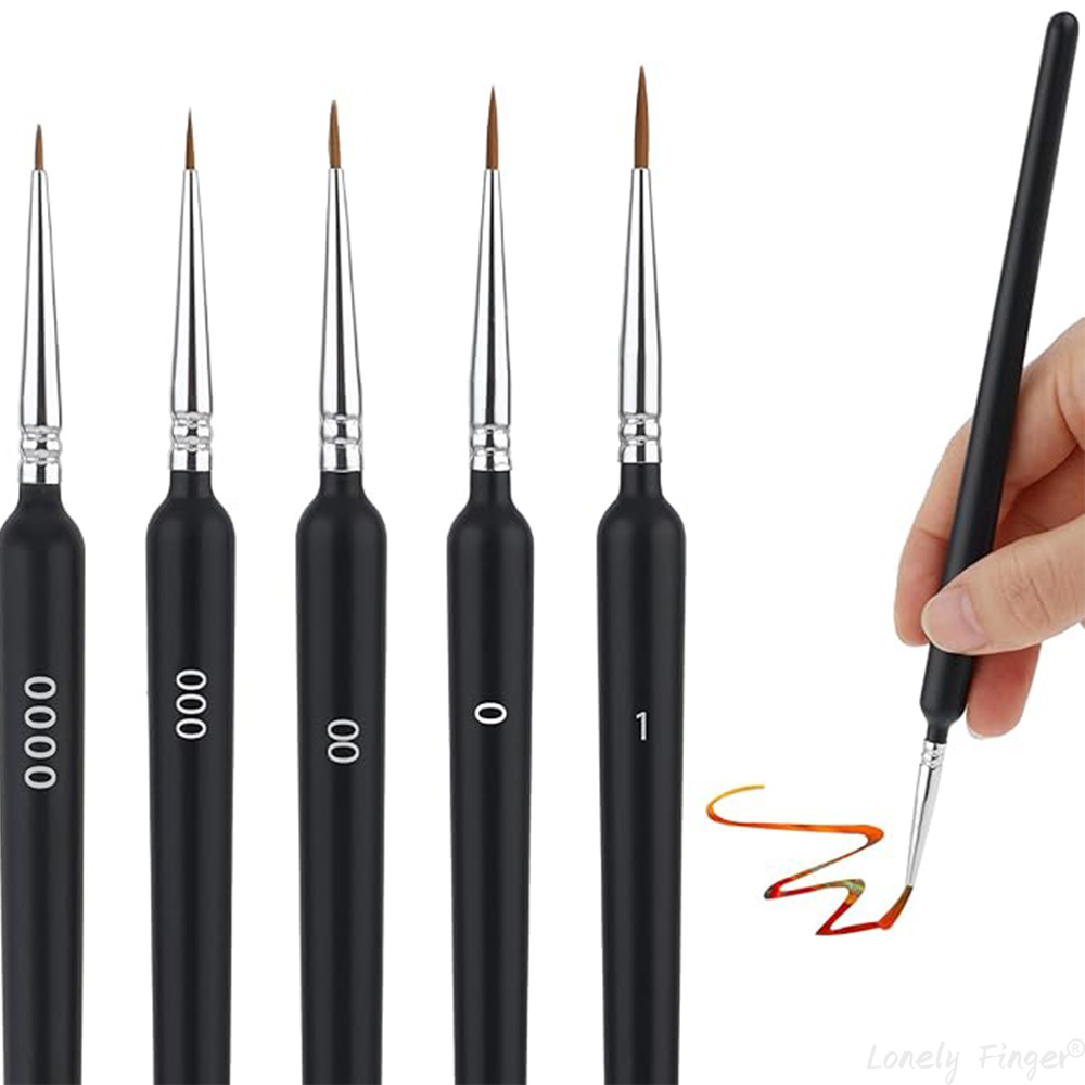 Detailing Brush Set - Conjunto de pincéis de pintura 5/11