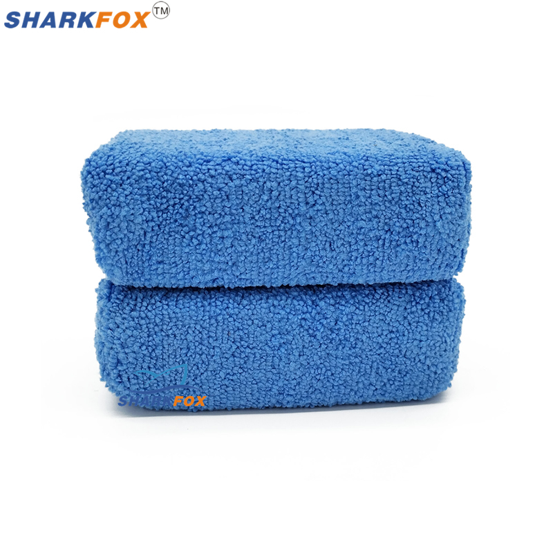 Sharkfox 5 pçs/lote aplicadore - Wax Applicator Pad avaliação e preço