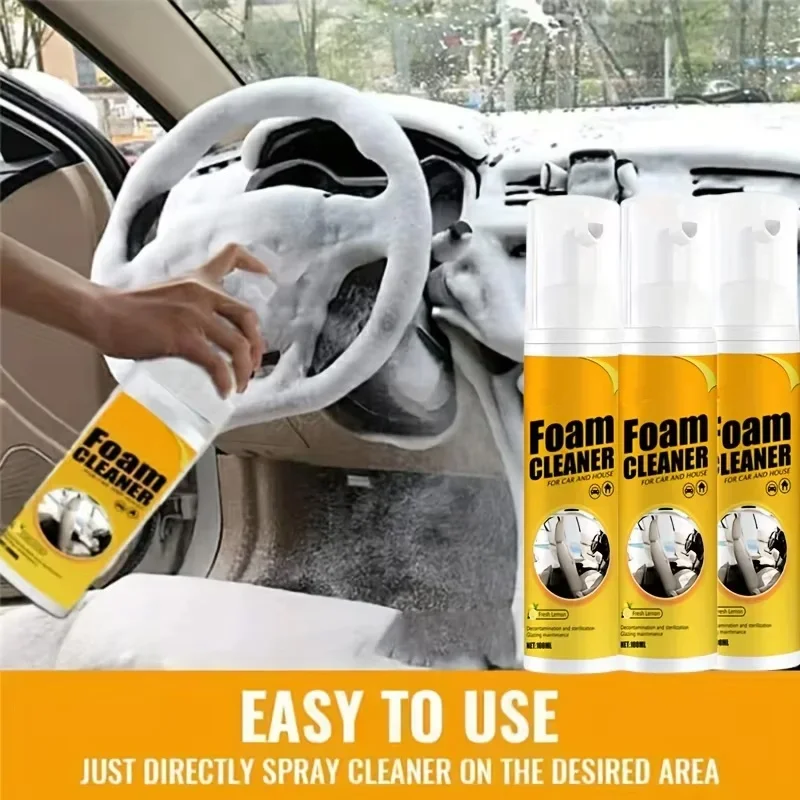 Limpador de espuma multifuncio - Leather Cleaner Interior avaliação e preço