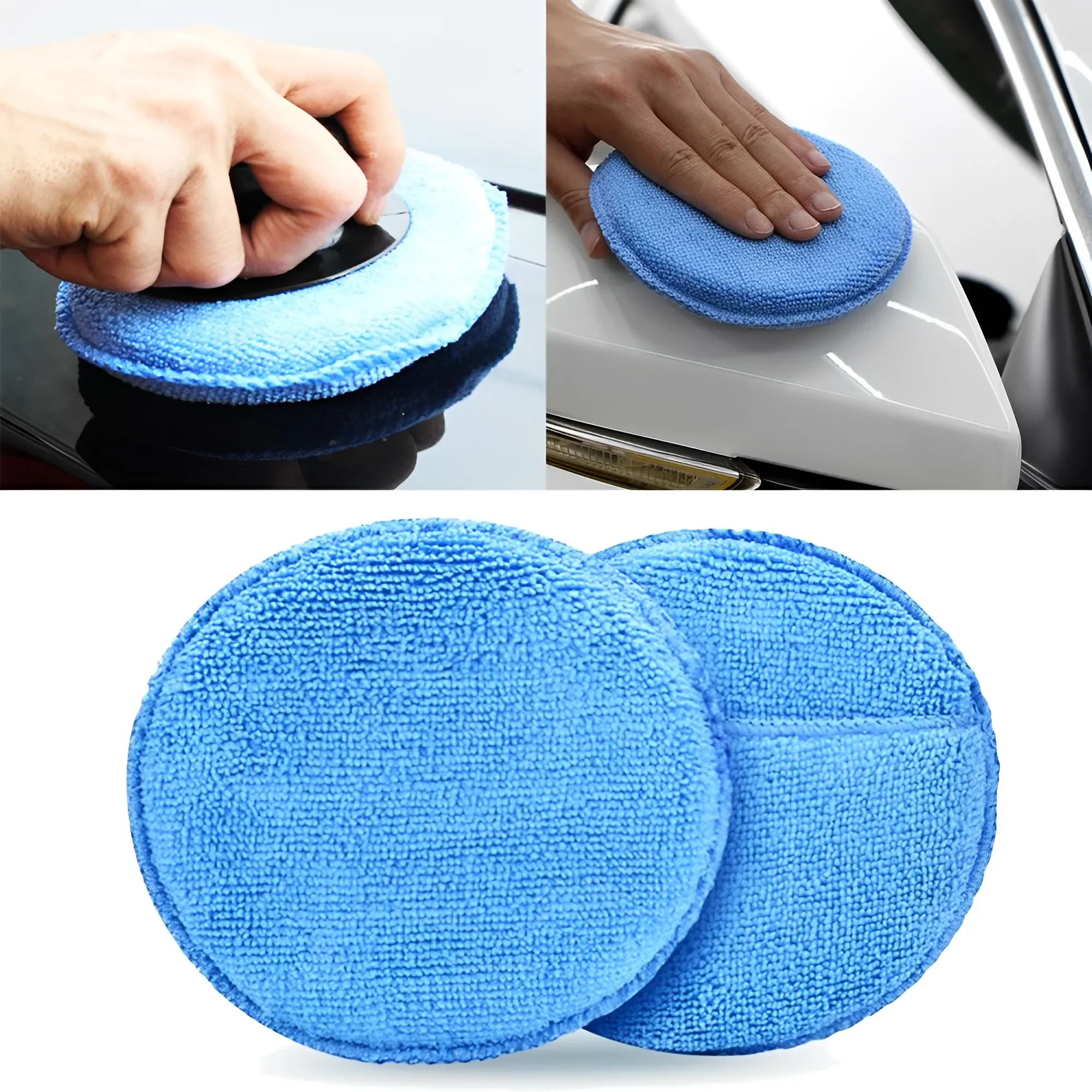 10 pçs almofadas aplicadoras d - Wax Applicator Pad avaliação e preço