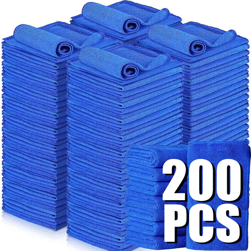 10/200 pçs toalhas de limpeza  - Microfiber Towel Detailing avaliação e preço