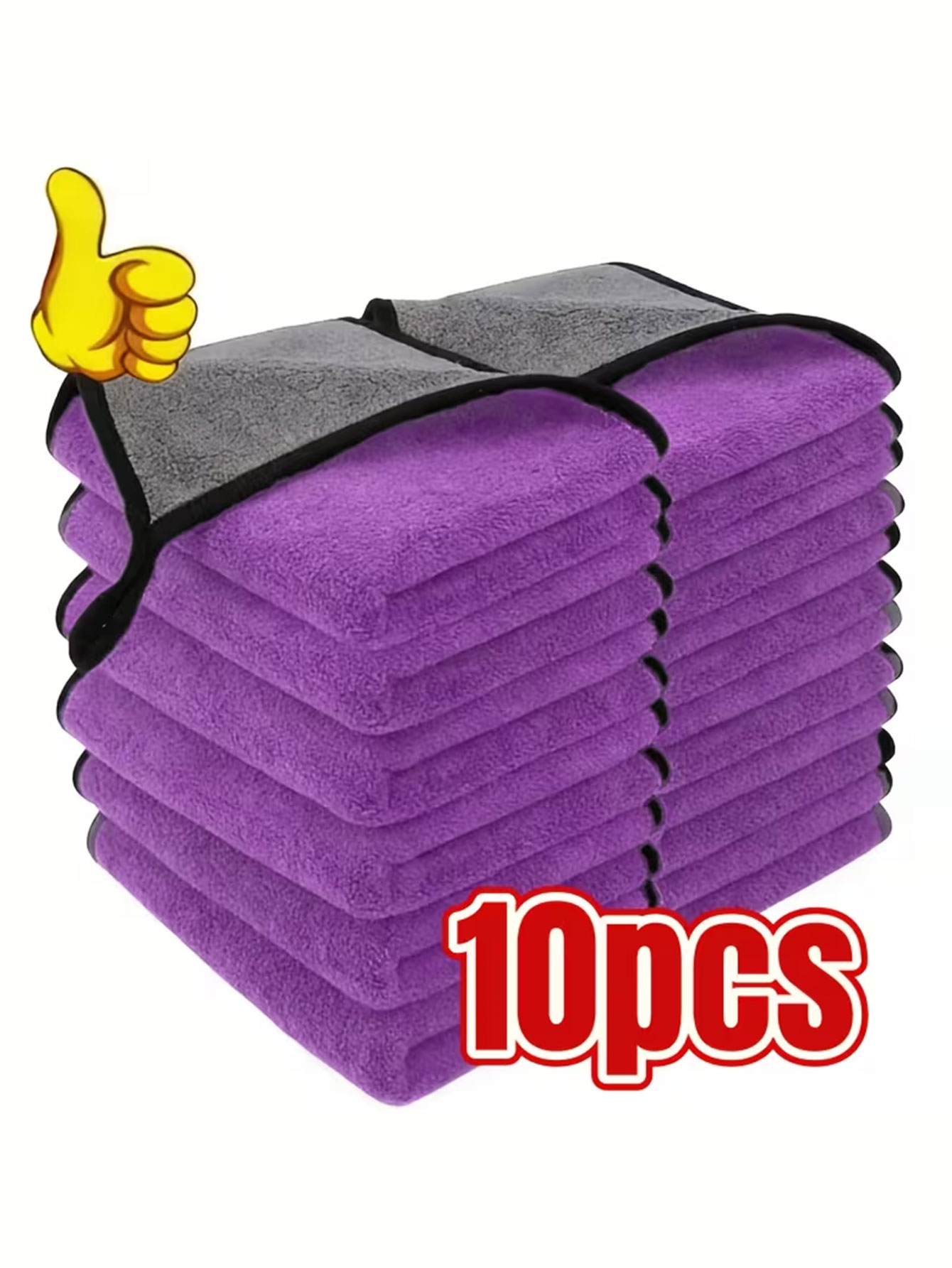 Pacote com 10 Panos de Limpeza - Microfiber Towel Detailing avaliação e preço