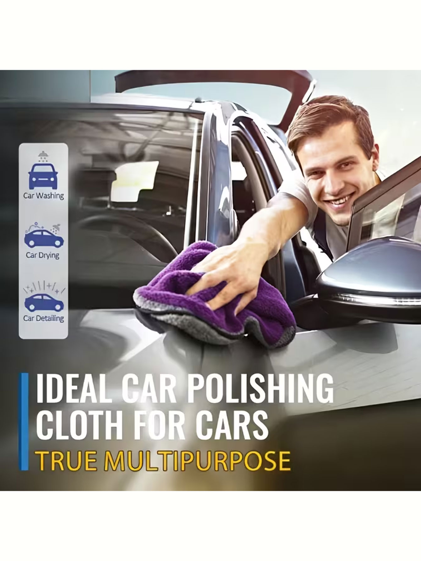 Pacote com 10 Panos de Limpeza - Microfiber Towel Detailing avaliação e preço
